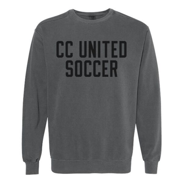 Adult Garment Dyed Crewneck Sweatshirt Thumbnail