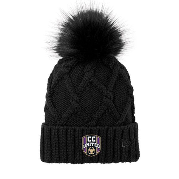 New Era Faux Fur Pom Beanie Thumbnail